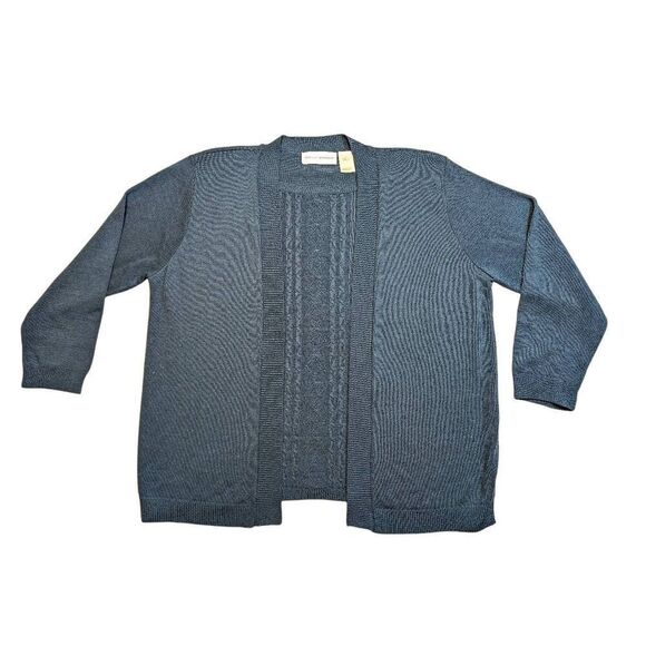 Alfred Dunner cardigan knit top size medium - Picture 1 of 4